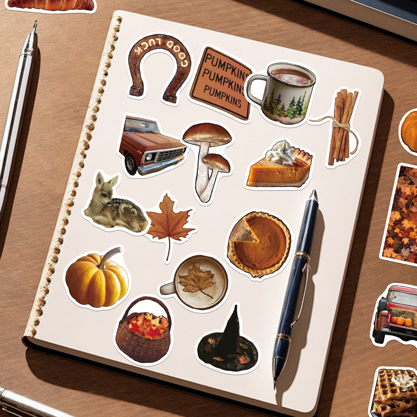 Autumn Cozy Sticker Pack 🍂