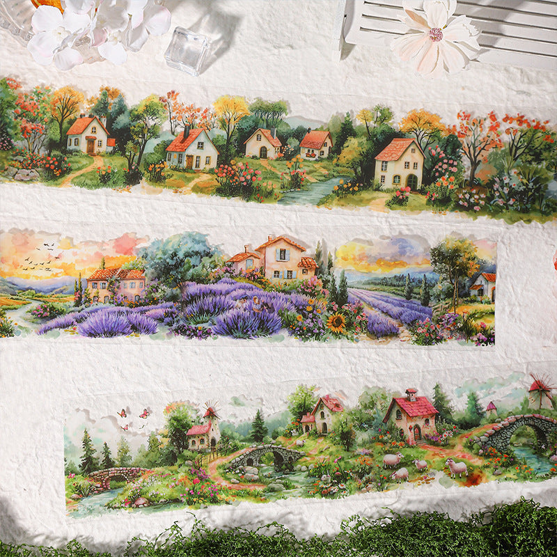 Small Town in the Wilderness Series – PET Decorative Tape