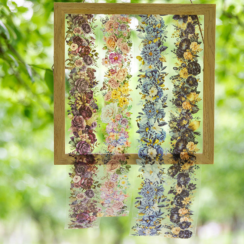 Elegant Floral Collection - PET Tape