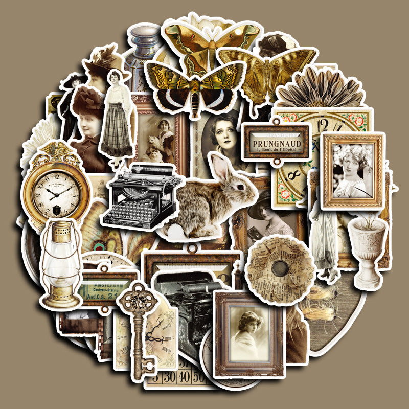 Sepia Dreams Stickers