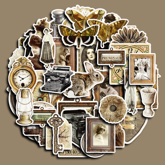 Sepia Dreams Stickers