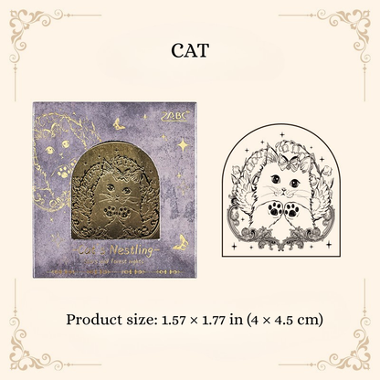 Celestial Forest Decorative Metal Clip - Page Clip