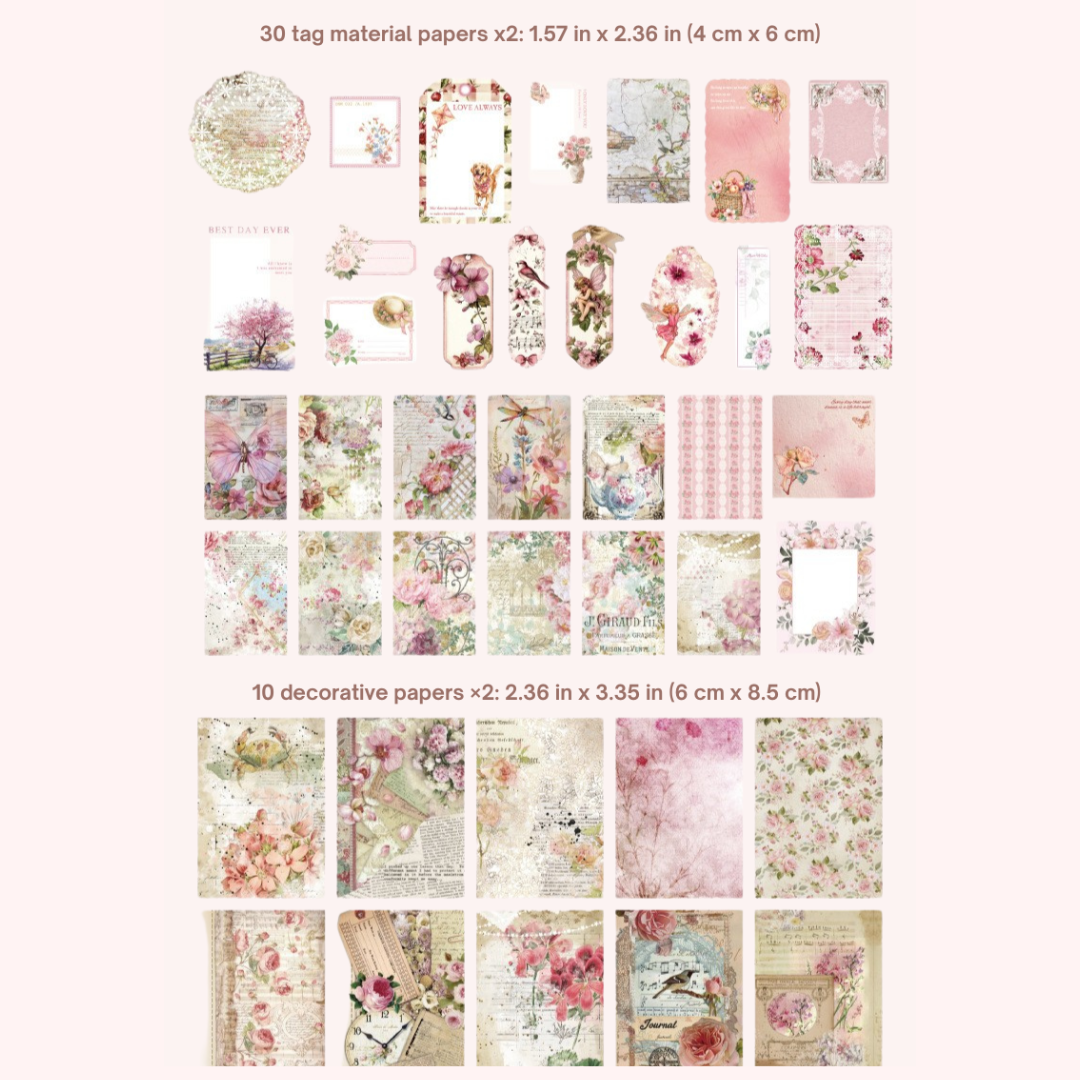 The Sweet Garden - Ephemera Pack - Secret Garden Series
