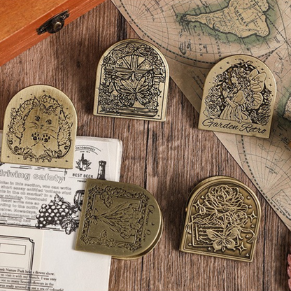 Celestial Forest Decorative Metal Clip - Page Clip