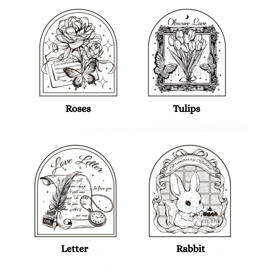 Celestial Forest Decorative Metal Clip - Page Clip