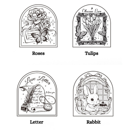 Celestial Forest Decorative Metal Clip - Page Clip