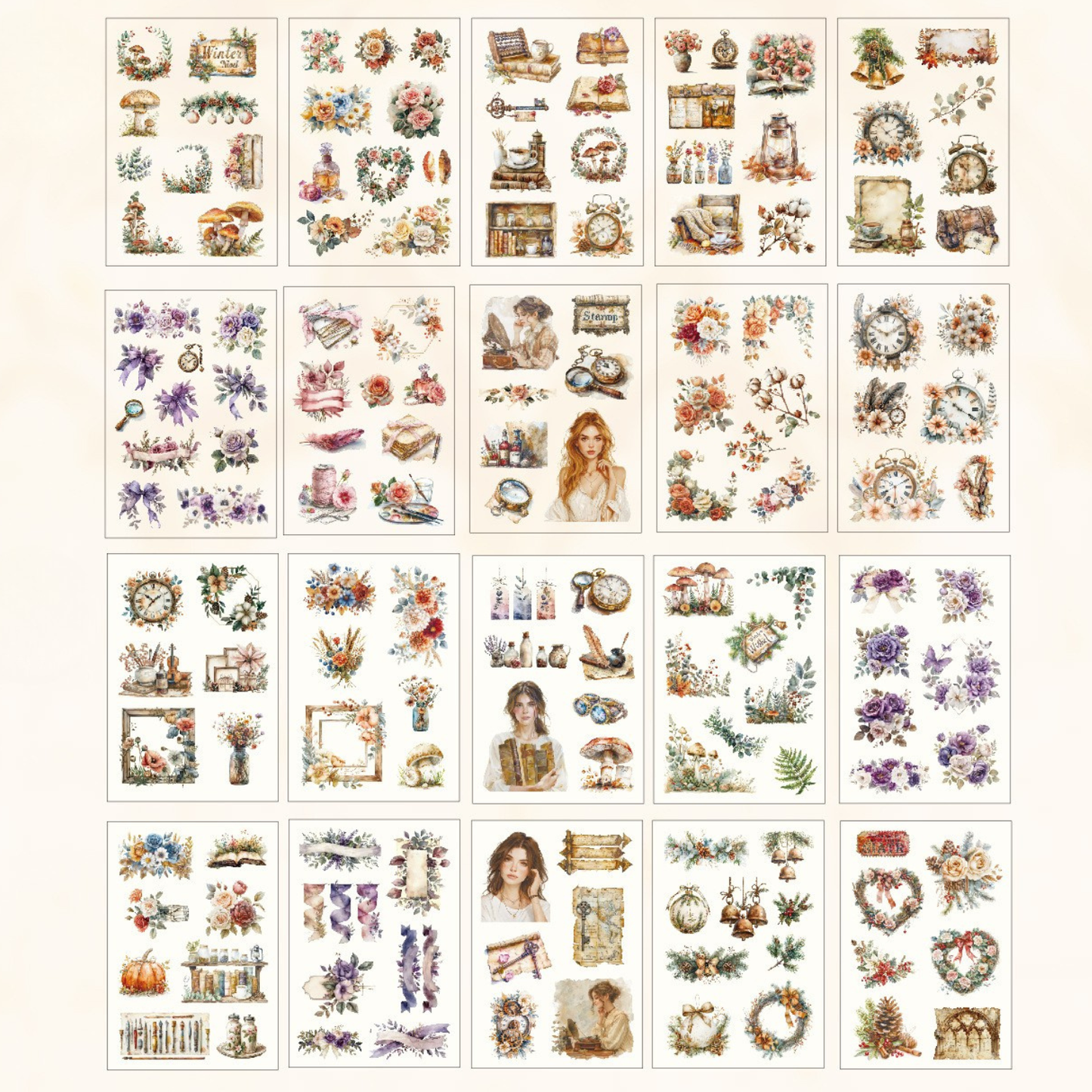 Dusty Casket Of Eras - Sticker Book