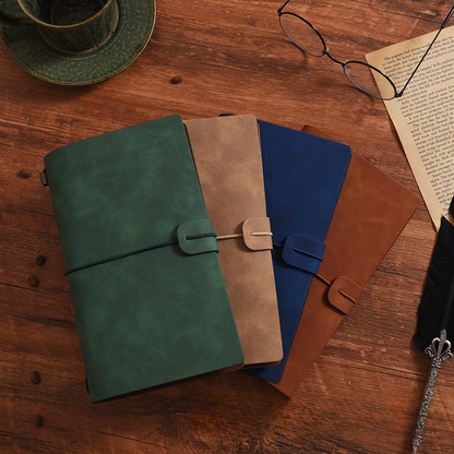 My Vintage Notebook - Slim Retro Journal
