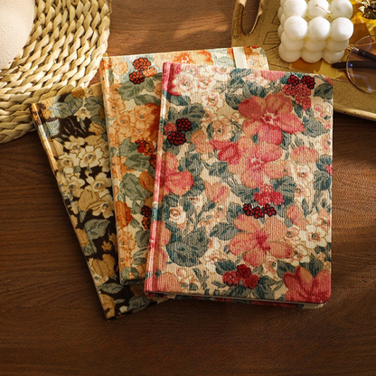 Romantic Floral Diary - A5 Retro Journal